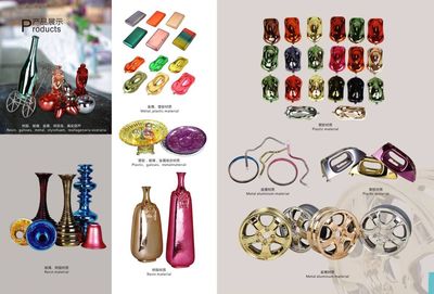 深藍納米噴鍍 金銀鉻層，一噴即成，文化用品的革新之選